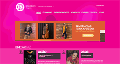 Desktop Screenshot of bourbonshopping.com.br
